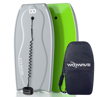 22.5 pouces Bodyboard de surf avec une tige de carbone à l'intérieur et un design léger