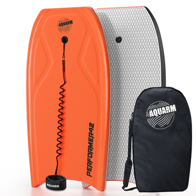 Bodyboard masculin de 42,5 pouces avec PE Core Essentiel de surf professionnel
