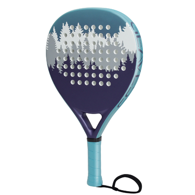 Taille du visage 26cm WOOWAVE Fibre de carbone personnalisée EVA Memory Core Plage Padel Racquet de tennis