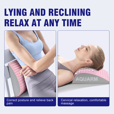 Révolutionnez votre santé du dos avec Woowave Soft Foam Back Stretcher 9,6*11,7*3,5 pouces
