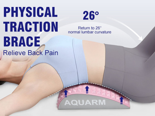 Révolutionnez votre santé du dos avec Woowave Soft Foam Back Stretcher 9,6*11,7*3,5 pouces