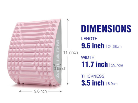 Révolutionnez votre santé du dos avec Woowave Soft Foam Back Stretcher 9,6*11,7*3,5 pouces