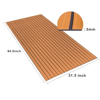 Plancher de bateau de style moderne sur mesure ultra-légère anti-dérapant EVA mousse tapis