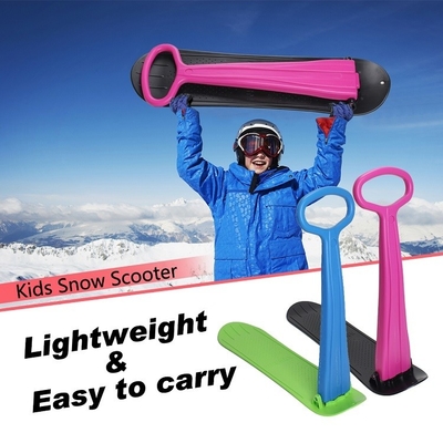 10' largeur de la planche enfants en plastique pliable scooter de neige Kick-Scooter traîneau pour enfants