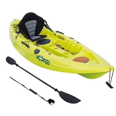 Matériau LLDPE Kayak de pêche unique pour le divertissement familial Capacité de charge 130 kg/287 lbs