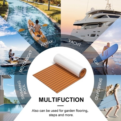 s T G Type d'installation Tapis de pont pour bateau avec mousse EVA brossée et installation facile