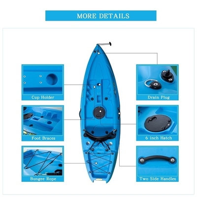 Kayak Pesca Canoë Kayak Canoë Bateau de pêche Amusement Loisirs avec des caractéristiques standard