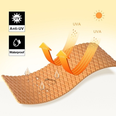 WOOWAVE 4 Pack Pad de traction antidérapant EVA Pads en mousse antidérapant Tapis d'adhérence avec adhésif brun 3M