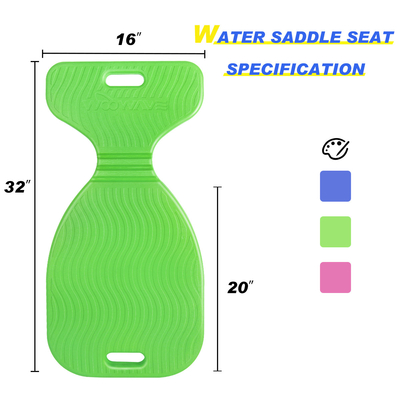 32 * 16 * 20 pouces Taille siège de piscine selle de luxe Ultra Soft XPE matériau en mousse pour le plaisir de l'eau