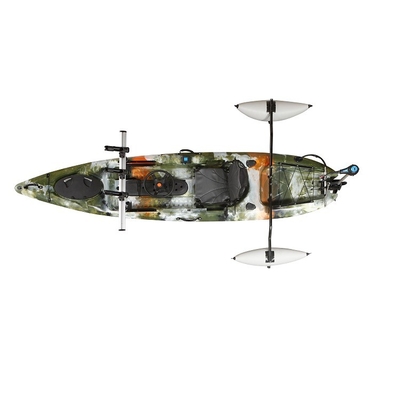 Conception de moteur Assieds-toi sur un seul kayak en plastique De Pesca 360*80*35cm Taille 200lbs
