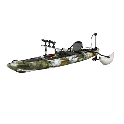 Conception de moteur Assieds-toi sur un seul kayak en plastique De Pesca 360*80*35cm Taille 200lbs