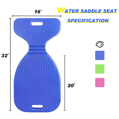Woowave Logo personnalisé selle flottante XPE selle d'eau légère siège pour piscine
