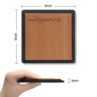 5'*5' marron WOOWAVE étanche à l'eau Mette à crochets EVA mousse en caoutchouc anti-dérapant