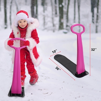 Scooter de snowboard pour enfants avec conception pliable et matériau en plastique