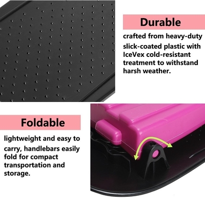 Scooter de snowboard pour enfants avec conception pliable et matériau en plastique