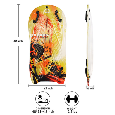 Découvrez la joie de la neige avec Woowave Lightweight PE Core Foam Sled Kids Snowboard