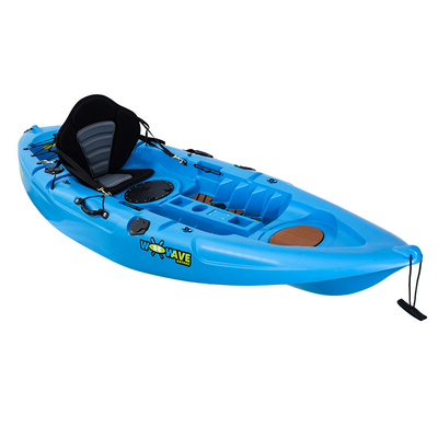 Des couleurs personnalisées et des kayaks de pêche simples pour la navigation en bateau en PEHD/PEHD