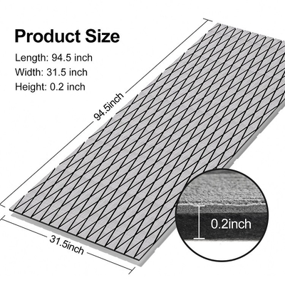 Decking de bateau de plaisance Faux Teak Plaque tapis marin en mousse EVA d'épaisseur de 6 mm