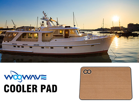 Couleur de bois gris personnalisé Marine EVA mousse rafraîchisseur Pad de traction pour rafraîchisseur Box Mat Camping
