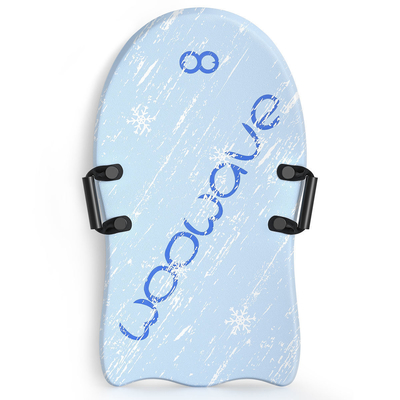 Sleds de neige sur neige personnalisés avec frein et trottinette de neige semi-ellipse