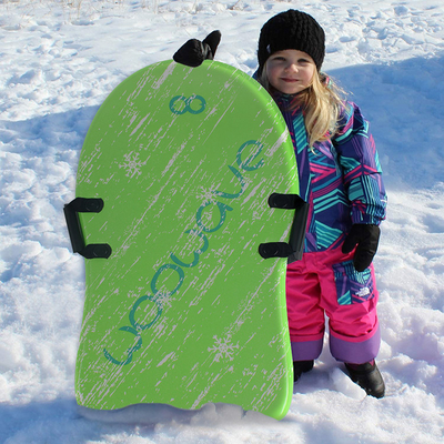 Légère 36 pouces scooter de neige de neige traîneau de ski snowboard pour les enfants matériel de base PE
