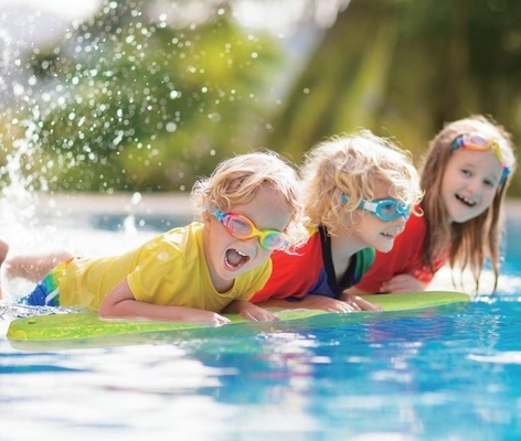Noodles de natation pour enfants bleu/vert Woowave Soft EVA Foam Pool Float Noodle Bar flottant