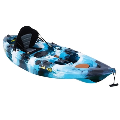 Unisexe Woowave Paddle de kayak en plastique à un seul siège pour la pêche et le canoë