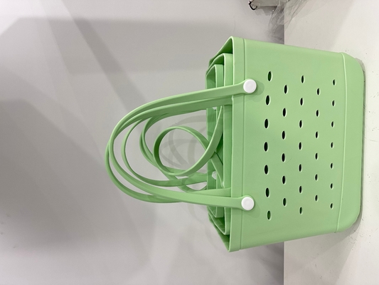 Sac de plage EVA pour l'été Sac de plage personnalisé de grande capacité en silicone durable
