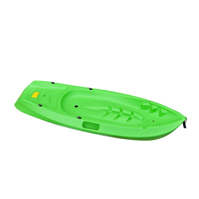 Assis sur le dessus Kayak bateau Canoë Pêche bateau à rames pour enfants Porteur de canne à pêche Couleurs bleues