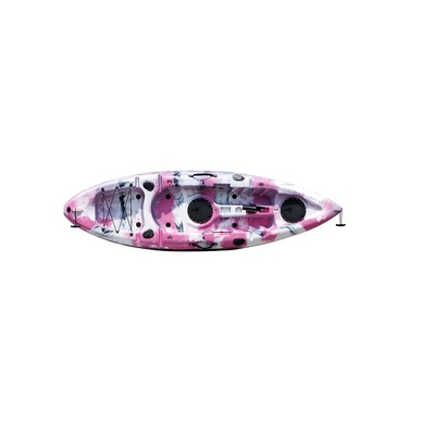 130 kg/287 lbs Capacité de charge WOOWAVE 2,7 m Canoë/Kayak en plastique pour les lacs et les rivières