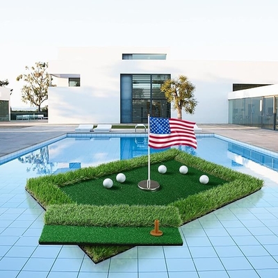 Transformez votre piscine en un terrain de golf avec Woowave EVA Floating Green Mat