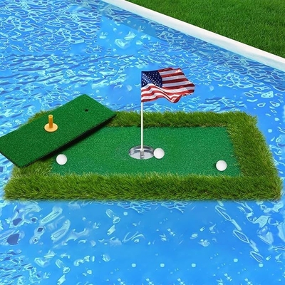 Transformez votre piscine en un terrain de golf avec Woowave EVA Floating Green Mat