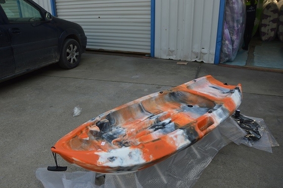 Kayak de camouflage jaune ou personnalisé pour la pêche en famille et les enfants
