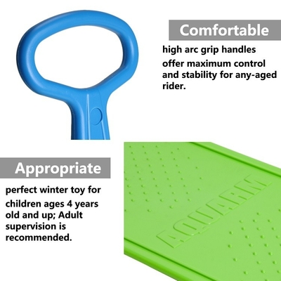 Woowave Outdoor Snowboard pliable Ski pliable pour les aventures hivernales sur l'herbe et la neige