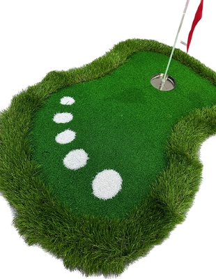 Disponible pour le golf aquatique tapis de golf vert pour l'entraînement en piscine tapis de piscine gonflable