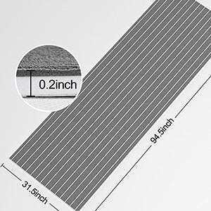 Le revêtement de sol de la plate-forme marine 3M adhésif EVA mousse plancher de bateau pour yacht RV kayak