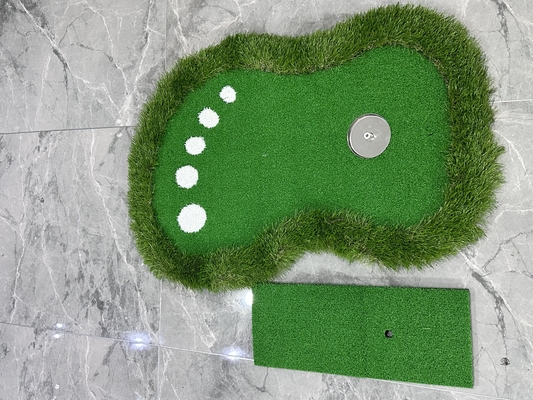 Disponible pour le golf aquatique tapis de golf vert pour l'entraînement en piscine tapis de piscine gonflable