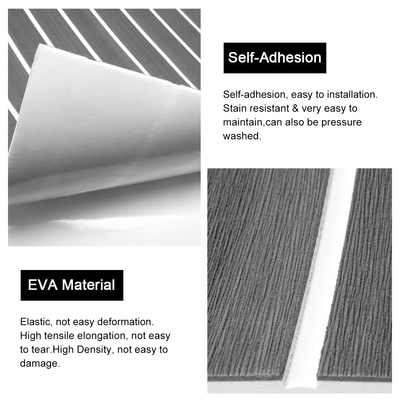 Surface personnalisée Couleur personnalisée EVA Foam Mat Sheet pour le plancher de yacht en extérieur