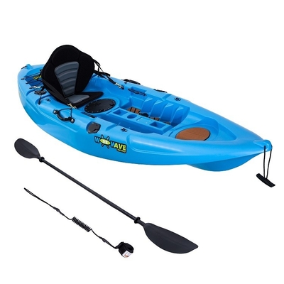 Faites l'expérience de la meilleure navigation avec Woowave, un kayak de pêche de 2,7 m sans gonflable.