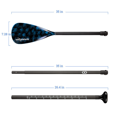 Paddling sans effort sur les lacs et les rivières gonflables Stand Up Paddle Surf avec une lame en nylon