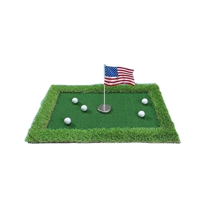 Cages Tapis EVA Mini Golf Mettre flottant vert de l'eau de jeu de golf Tapis de frappe pour le plaisir de la piscine