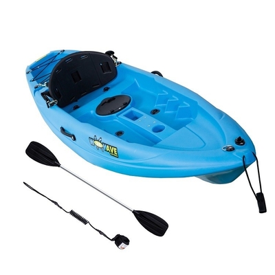Max Paddlers 1 Woowave Rotomolded Boat Kayak de pêche avec pagaie