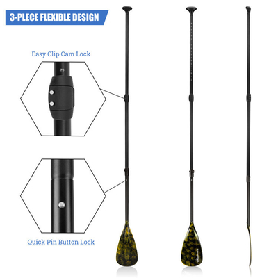 Légère et durable 0.98kg/2.16lbs Paddle de pêche
