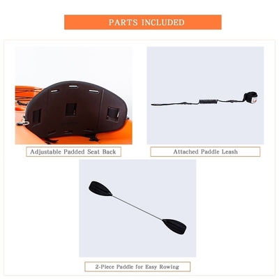 Améliorez votre expérience de pêche avec Woowave 2.2m Professional Chinese Kayak Canoe