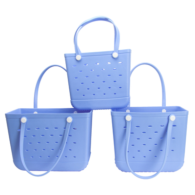 EVA sac de plage pour la piscine amusant Woowave caoutchouc femmes enfants petit sac de rangement Bogg