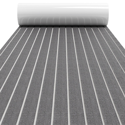 Couverture en EVA composite brossé pour tapis de sol extérieur pour yachts marins d'une épaisseur inférieure à 10 mm