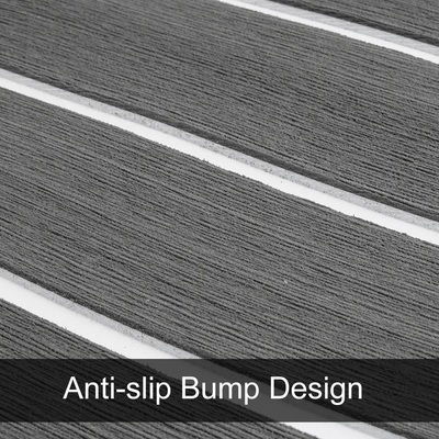 Couverture en EVA composite brossé pour tapis de sol extérieur pour yachts marins d'une épaisseur inférieure à 10 mm