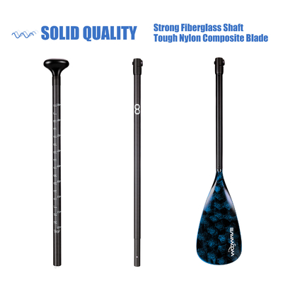 175-222cm Paddle de longueur réglable pour WOOWAVE Paddle debout