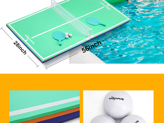 EVA jeu de tennis de table flottant pour la piscine