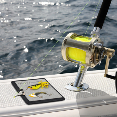 Épaisseur inférieure à 10 mm WOOWAVE Pad de crochet de pêche imperméable sur mesure pour les amateurs de pêche